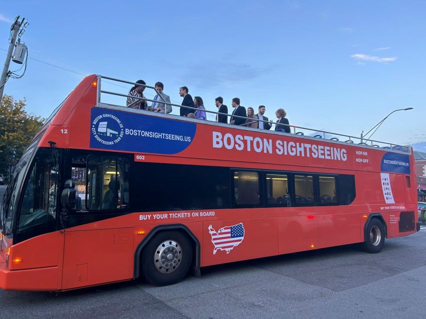 Boston Sightseeing: Single Ride Pass With Double-Decker Bus - Inclusions and Features