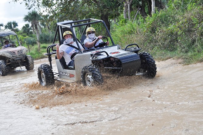 Buggies Extreme and Cenote Cave Adventure Half Day - Swim in the Underground River