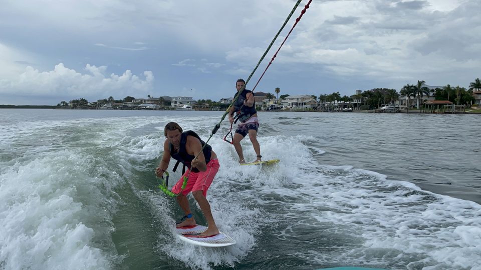 Clearwater Beach: WakeSurfing & Watersports Tours - Included Equipment and Amenities