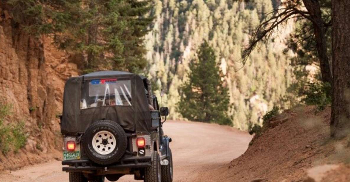 Colorado Springs: Garden of the Gods and Foothills Jeep Tour - Tour Details