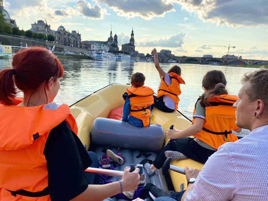 Dresden: Boat Tour From Dresden to Radebeul - With Inflatable Boat - Included Boat Equipment