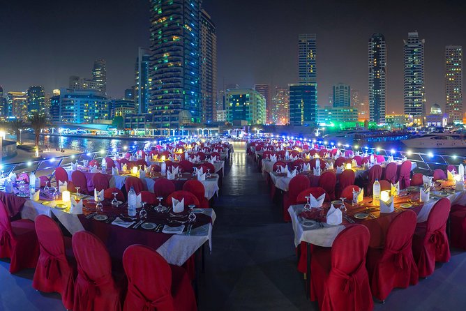 Dubai Marina Royal Dinner Dhow Cruise Including Transfers - Meeting and Pickup Arrangements