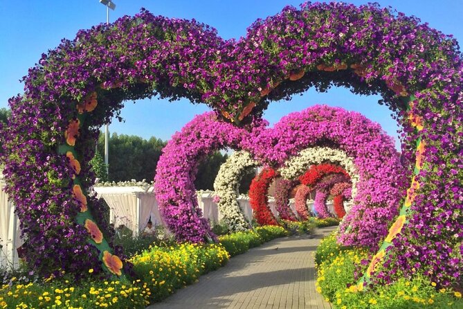 Dubai Miracle Garden Entry Tickets - Discovering Unique Horticultural Arrangements