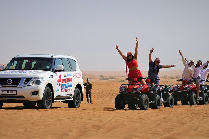 Dubai Premium Red Dunes, Quad Bike, Camel Ride, Sand Surfing & 5* BBQ - Additional Information