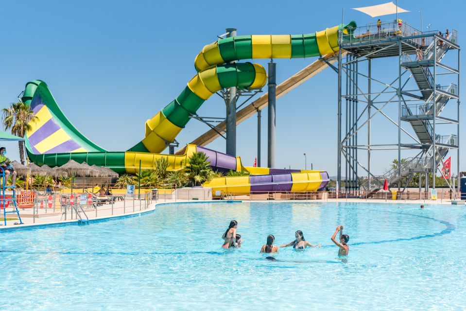 From Albufeira: Slide & Splash Waterpark One-Way Transfer - Experience Description