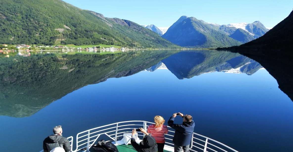 From Balestrand: Fjord Cruise to Fjærland - Round Trip - Schedule