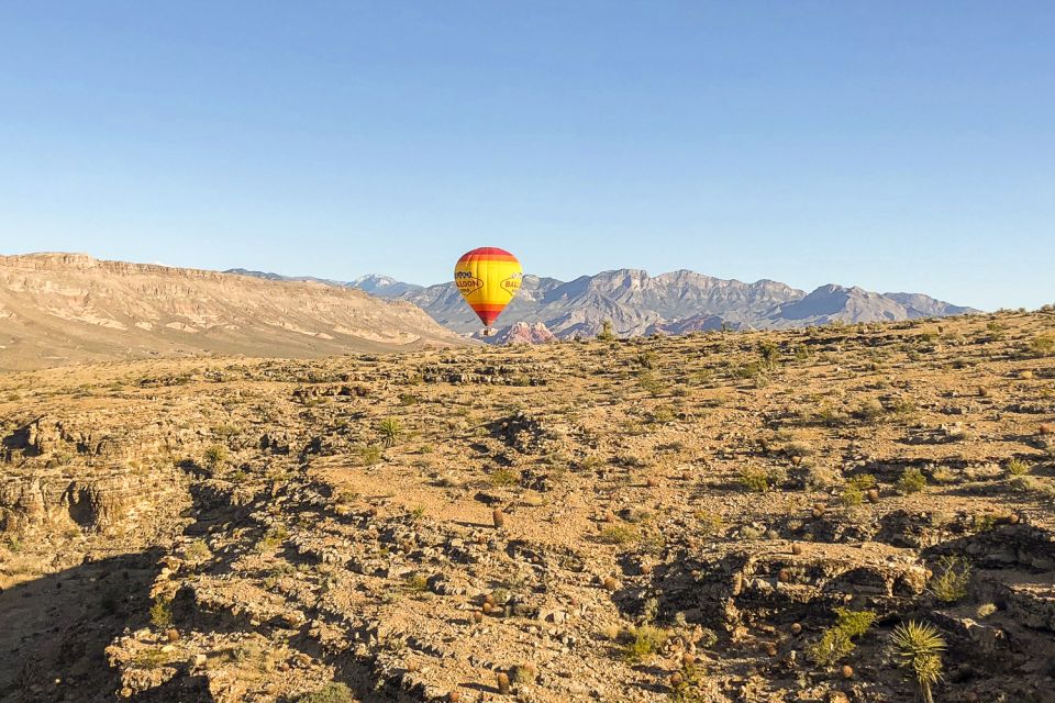 From Las Vegas: Mojave Desert Sunrise Hot Air Balloon Ride - Exclusions