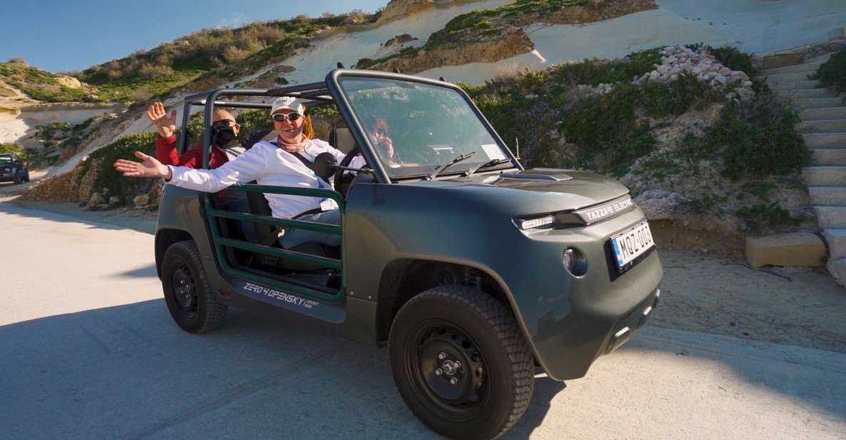 From Malta: Self-Driving E-Jeep Guided Tour in Gozo - Booking Information