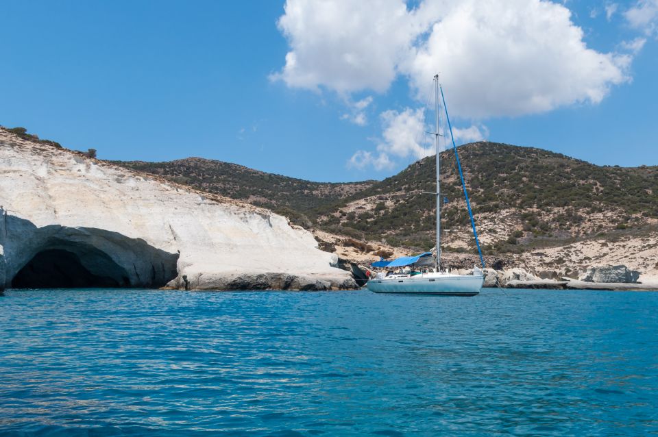 From Milos: Guided Day Cruise to Kleftiko With Lunch - Included Amenities