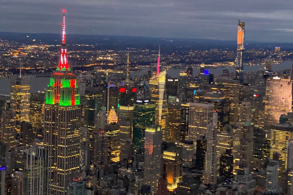 From New Jersey: City Lights or Skyline Helicopter Tour - Onboard Inclusions