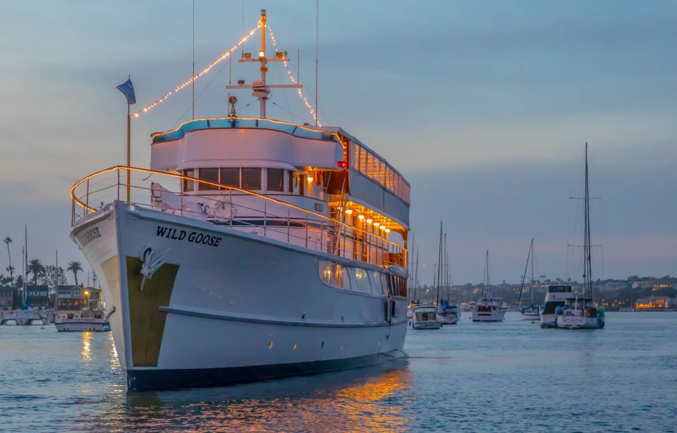 From Newport Beach: Weekend Dinner Cruise With Live DJ - Pricing and Booking