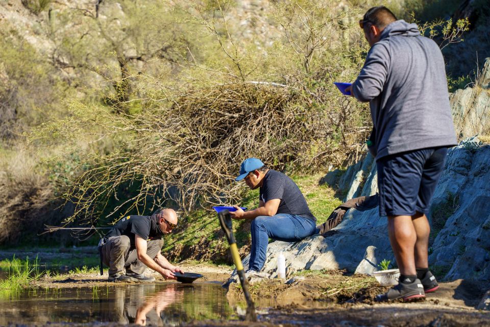 From Phoenix: Gold Rush Guided Hiking and Gold Panning Tour - Location and Duration