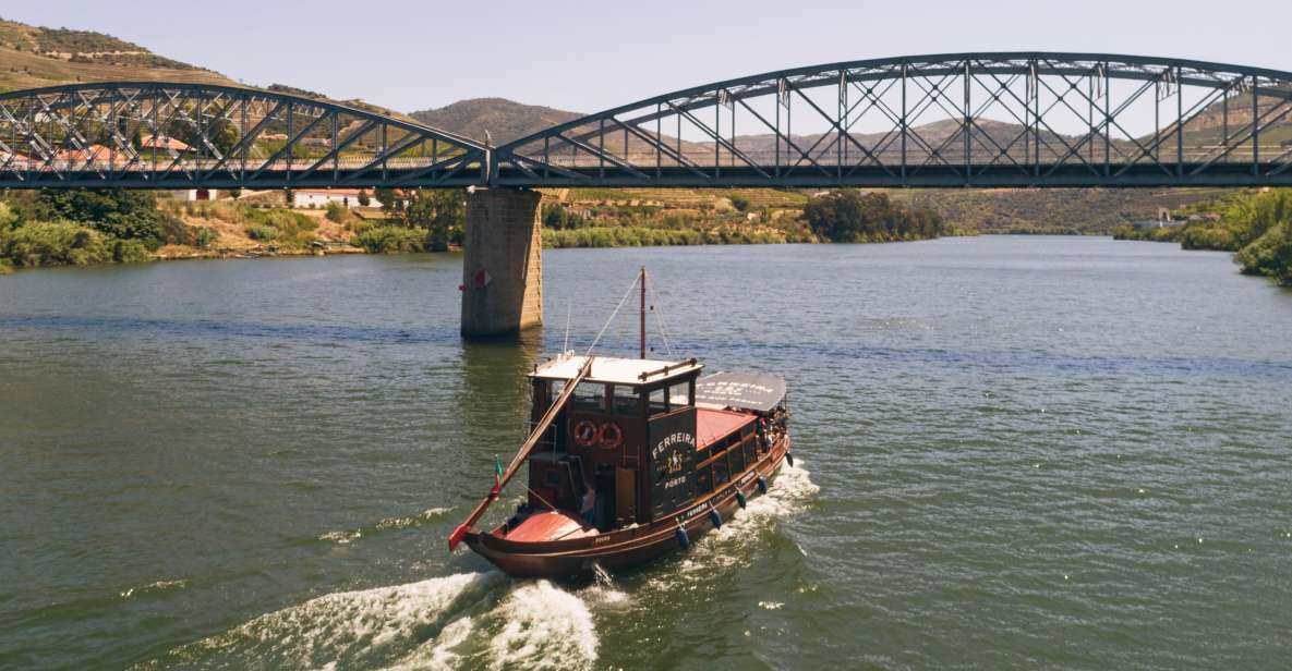 From Pinhão: Douro Valley Rabelo Boat Tour With Audio Guide - Itinerary and Main Sites