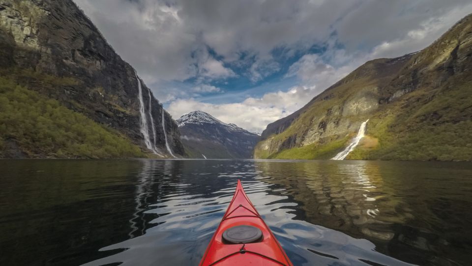 Geiranger: Guided Kayak Tour in Geiranger Fjord - Gear and Equipment Included