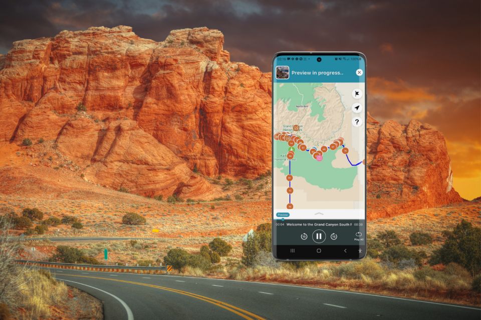 Grand Canyon South Rim: Self-Guided GPS Audio Tour - Features of the Tour