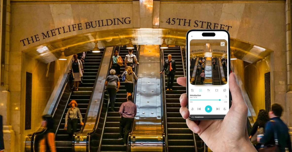 Grand Central Terminal: Walking In-App Audio Tour (ENG) - Hidden Gems and Surprises