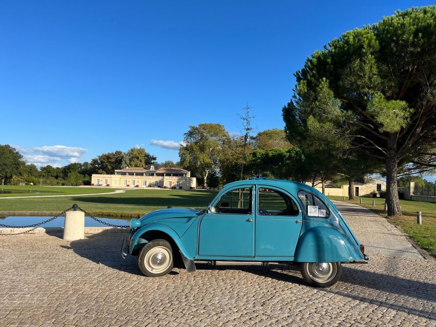 Half Day in the Medoc in a 2cv - Comfortable Transportation Arrangements