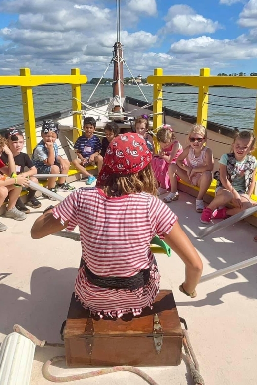 Hilton Head: Child-Friendly Pirate Cruise With Face Painting - Memorable Cruise Itinerary