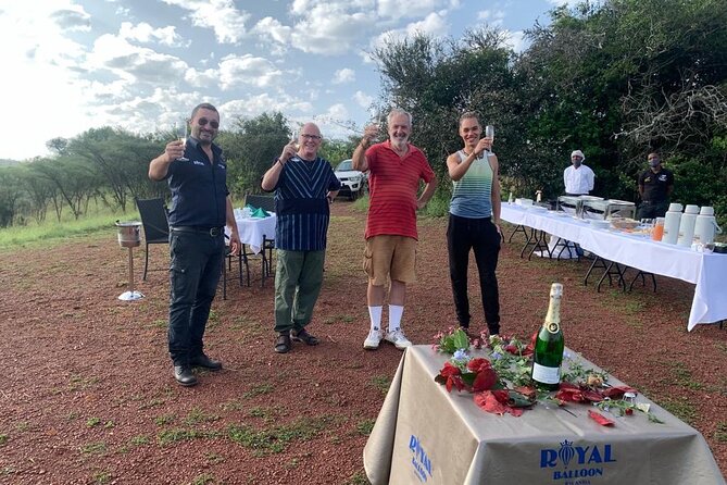 Hot Air Balloon Flight at Akagera National Park - Post-Landing Champagne Bush Breakfast