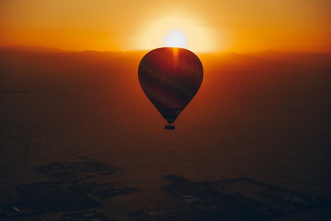 Hot Air Balloon Ride Over Dubai Desert Inlcuding Transfers - Pickup and Meeting Details