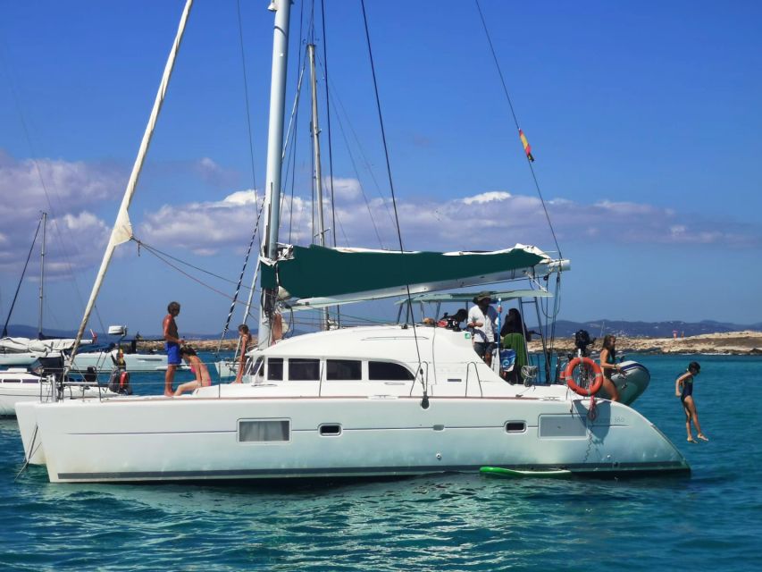 Ibiza: Small Group Day Trip to Formentera by Catamaran - Amenities and Equipment