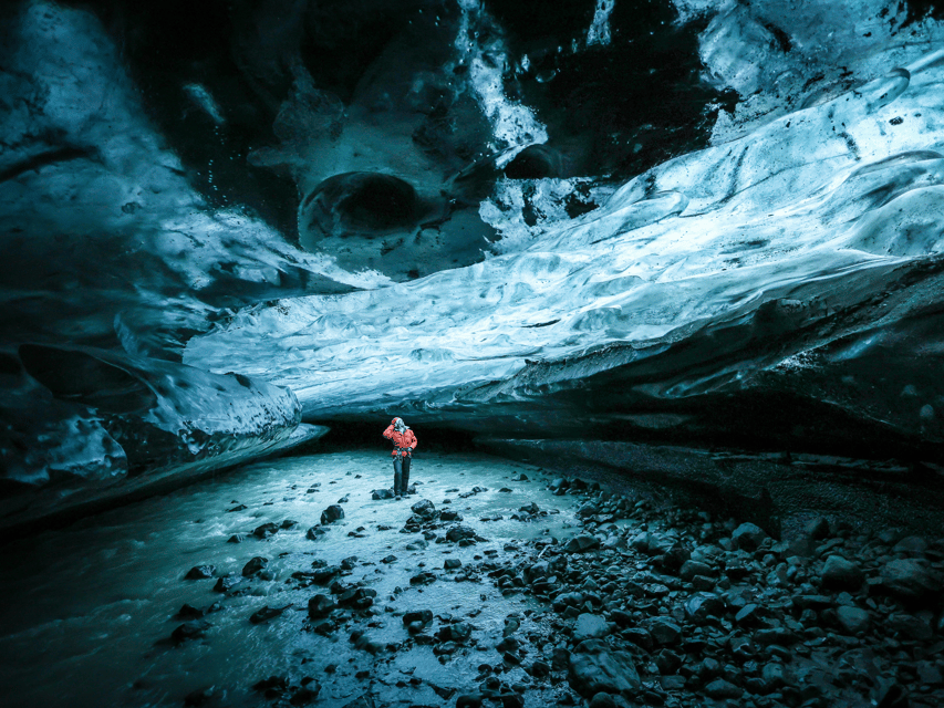 Iceland: Glacier Zip Line Tour With Hike or Ice Cave Visit - Ice Cave Exploration