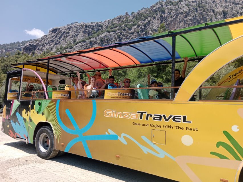 Kemer: Party Bus to Goynuk Canyon With Entrance Ticket - Facilities and Amenities