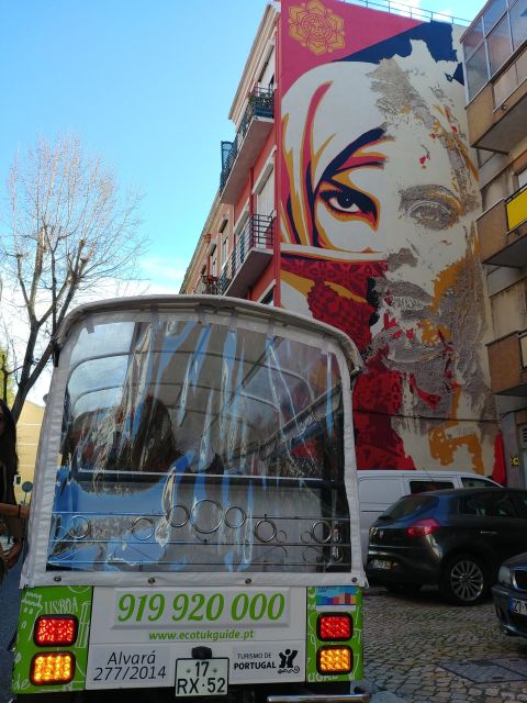 Lisbon Street Art: 2-Hour Tuk Tuk Tour - Artistic Exploration and Interaction