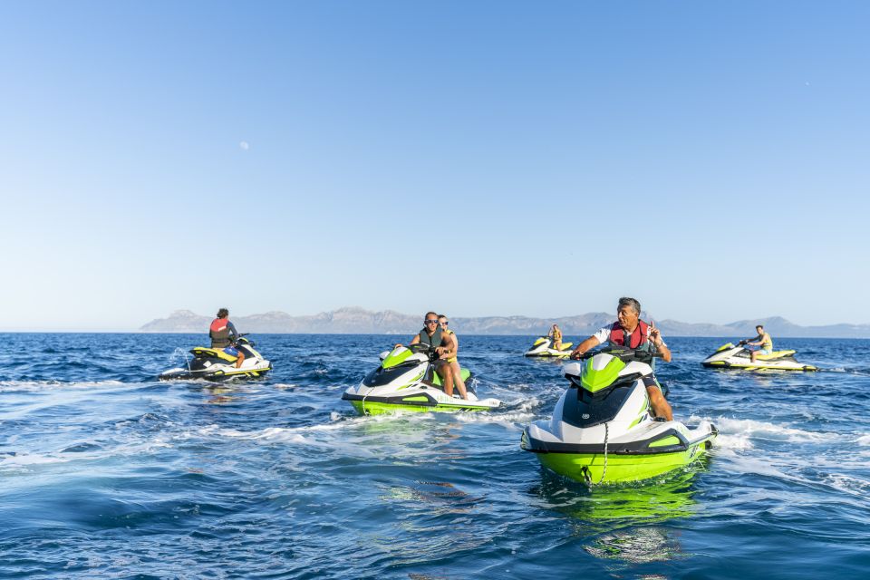 Mallorca: Coll Baix and Alcudia Bay Jet Ski Tour - Tour Itinerary