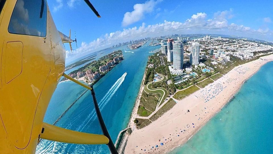 Miami Beach: Sightseeing Helicopter Tour, Unique Gift Idea - Marriage Proposal Idea