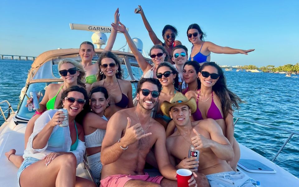 Miami Beach: Yacht Cruise With Swim Stop - Onboard Amenities