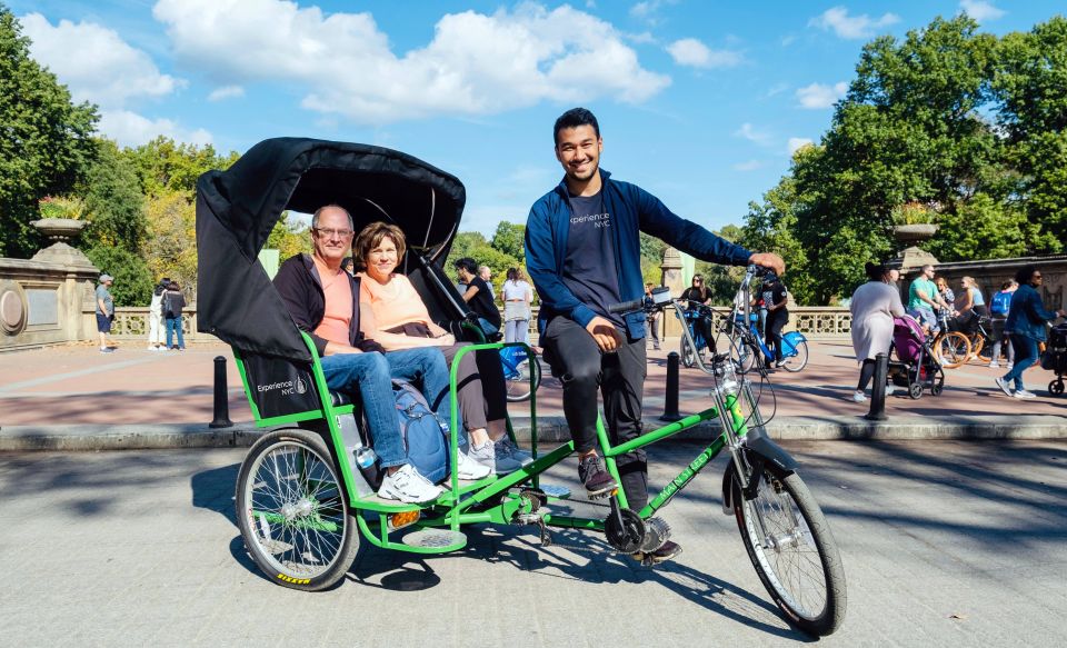 New York City: Private Central Park Pedicab Tour - Itinerary and Scenic Stops