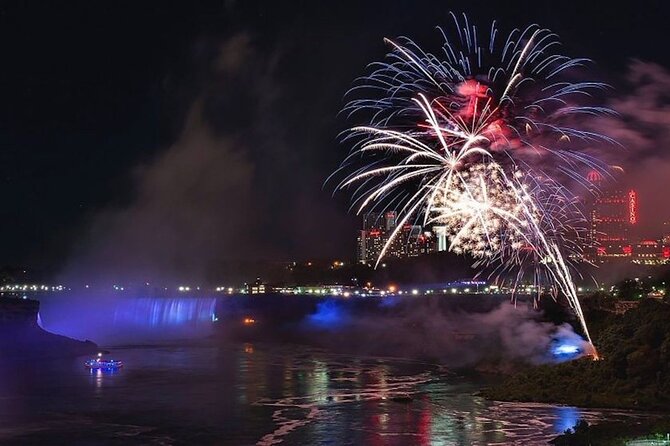 Night on Niagara Small Group Tour W/Fireworks Boat Cruise +Dinner - 3-Course Dinner at Table Rock House