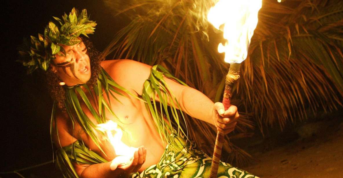 Oahu: Germaines Traditional Luau Show & Buffet Dinner - All-You-Can-Eat Hawaiian Buffet Dinner