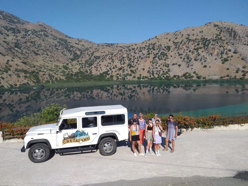 Off-Road: Waterfall, Lake Kournas, Gorges, Preveli Palms - Key Attractions