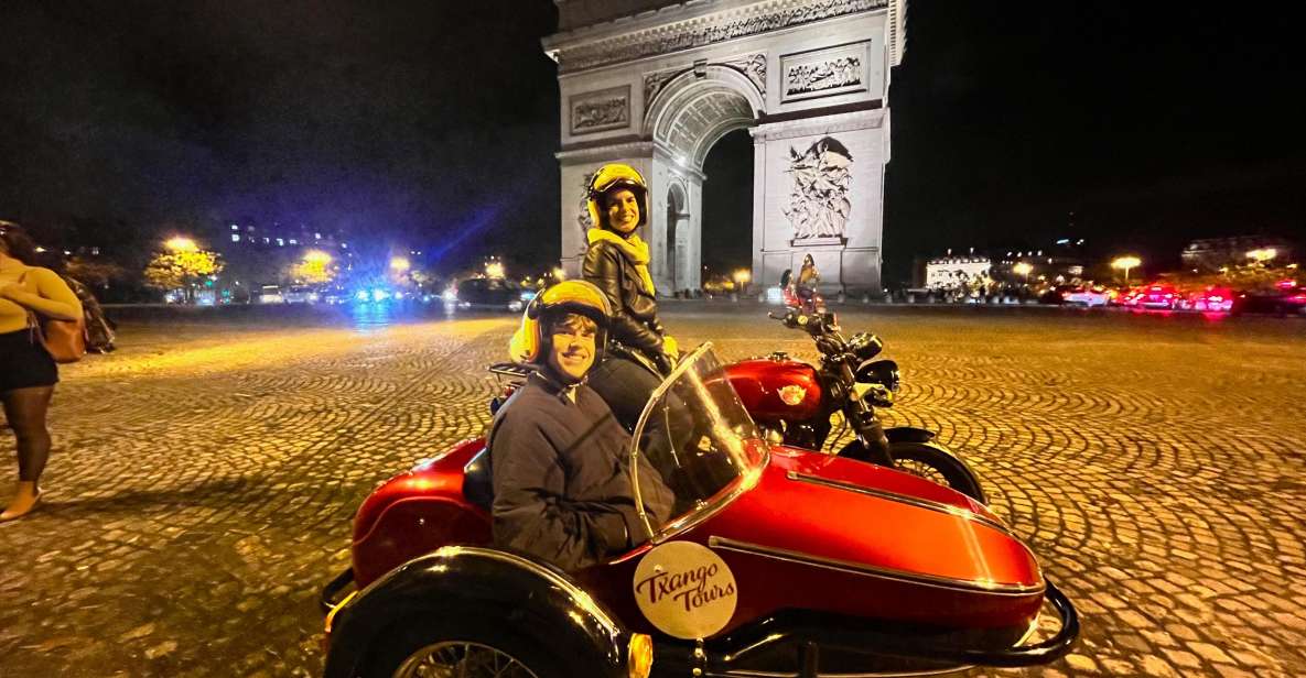 Paris by Night Sidecar Tour - Suitability and Age Restrictions