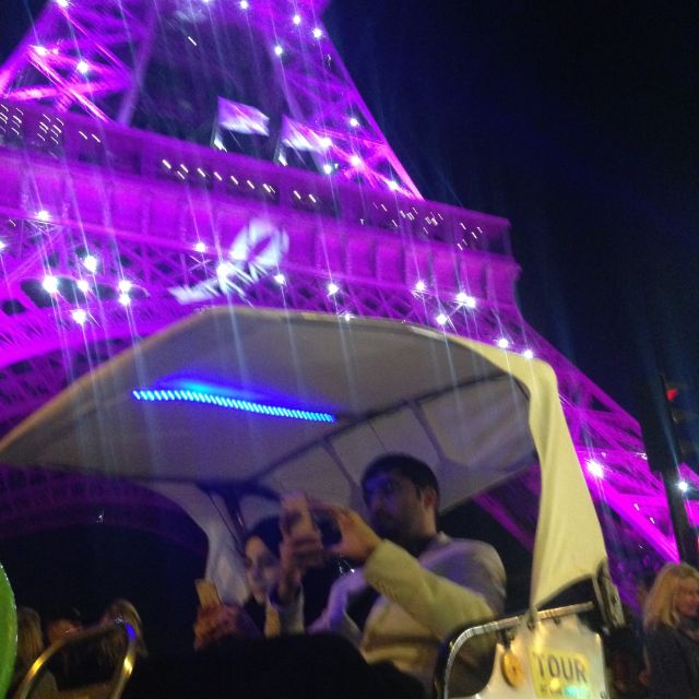 Paris by Night - Tuktuk Ride - Tour Inclusions