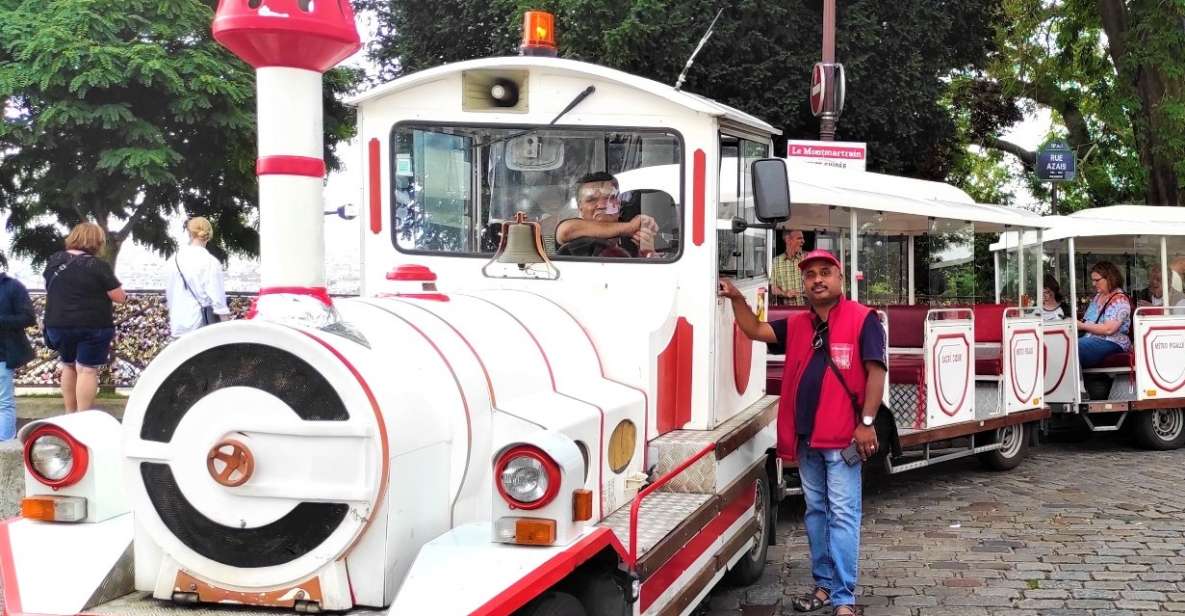 Paris: Montmartre Train Ride W/ Optional Seine River Cruise - Highlights of the Train Ride