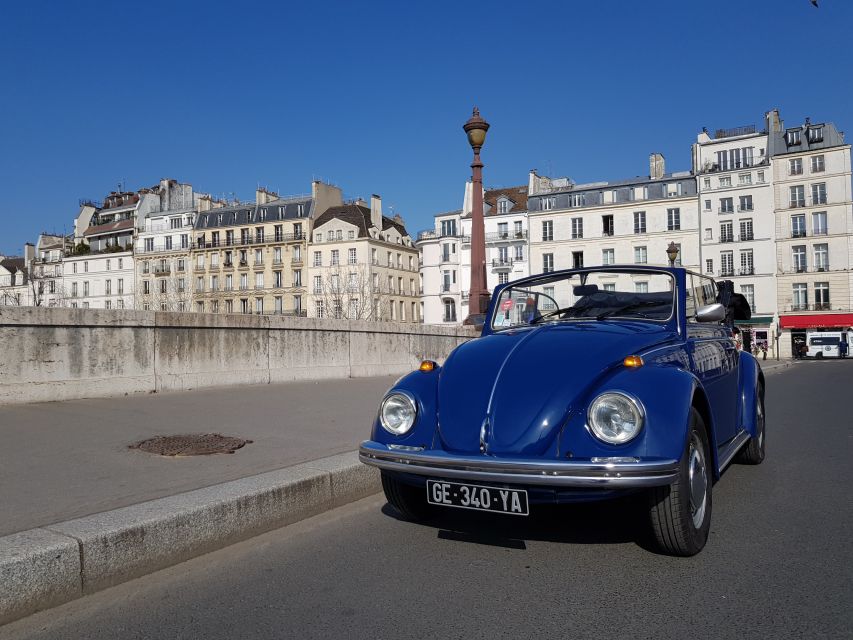 Paris: Private Guided City Tour by Classic Convertible Car - Guided Historical Insights