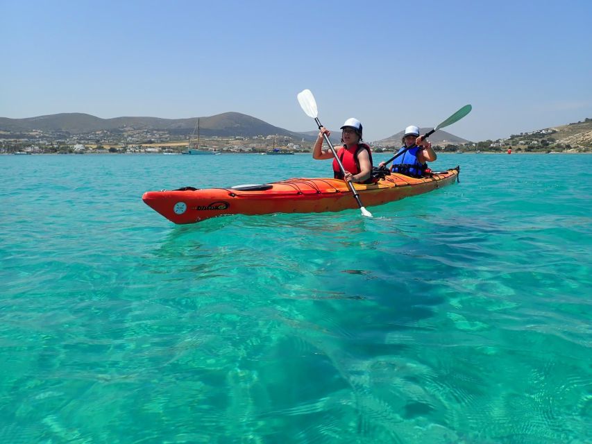 Paros: Sea Kayak Trip With Snorkeling and Snack or Picnic - Exploring the Coastline