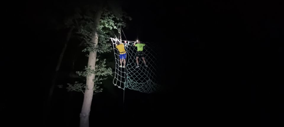 Pau - Night Treetop Treetop - Lacq Adventure - Safety Precautions