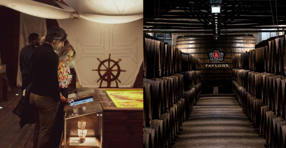 Porto: Taylor's Port Cellar Tour + WOW Museum Pack - Included Activities