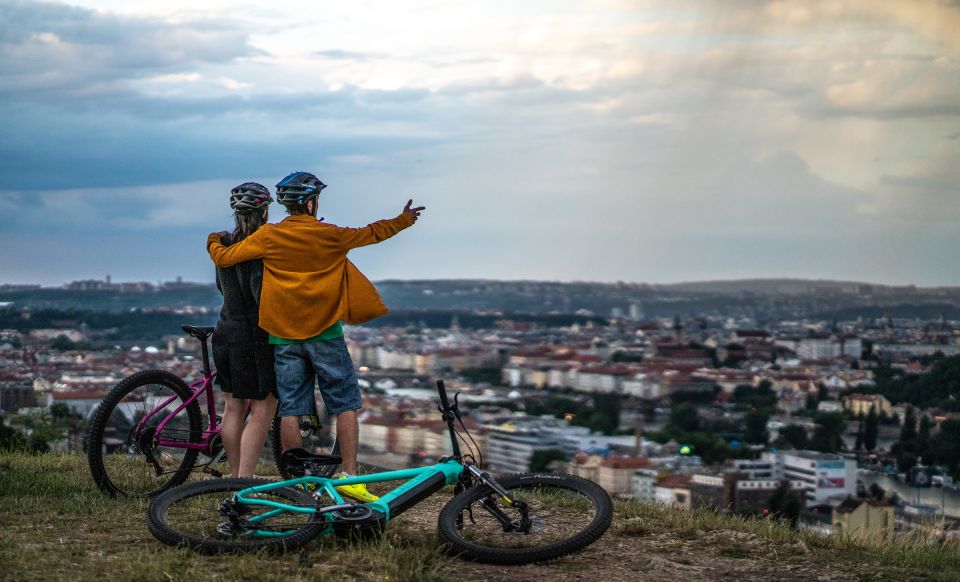 Prague on E-Bike:Explore Greater Downtown Parks & Epic Views - Route and Sites