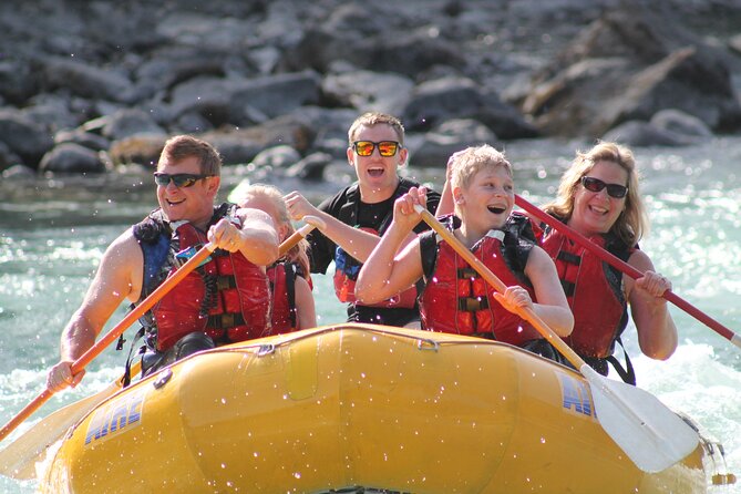 Rafting on Athabasca River Mile 5 in Jasper - Confirmation and Accessibility