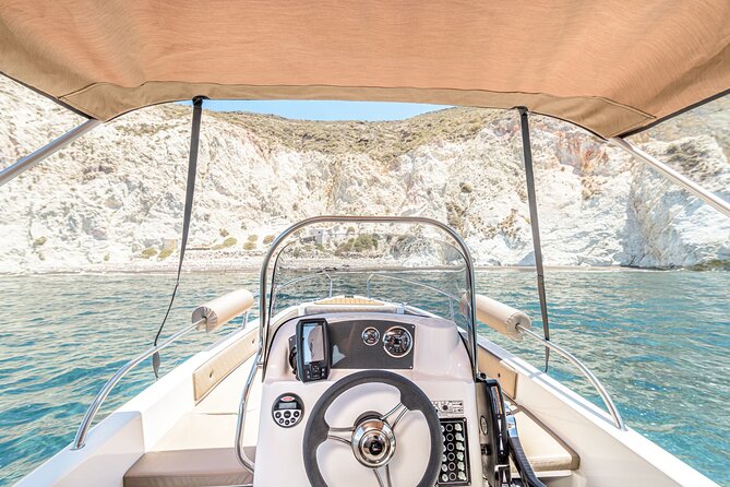 Rent a Boat in Santorini With Free License - Meeting and Pickup