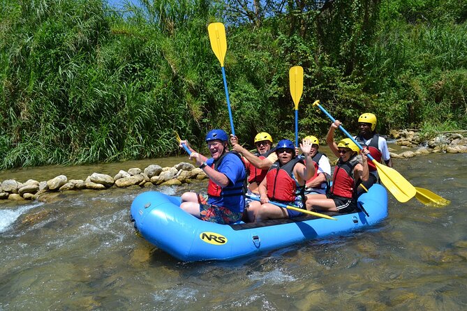 River Rapids Waterfalls Rafting and Beach Adventure - Rafting Through Rapids and Curves