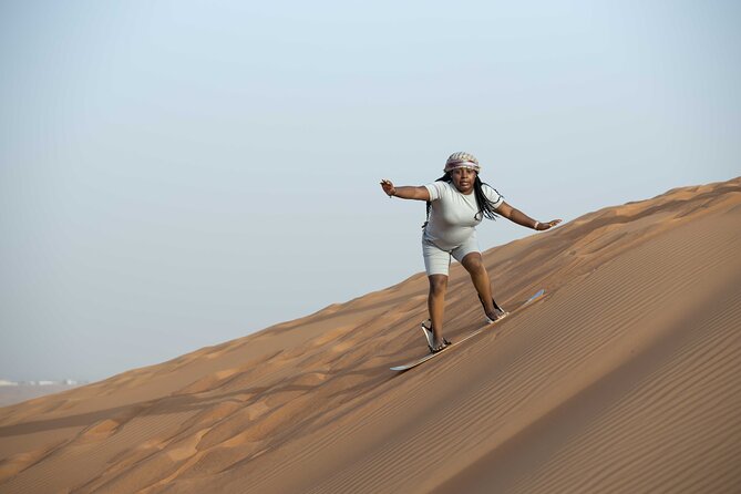 Sand Boarding Camel Ride and 1 Hour ATV in Dubai Lahbab Red Dunes - Camel Ride Experience