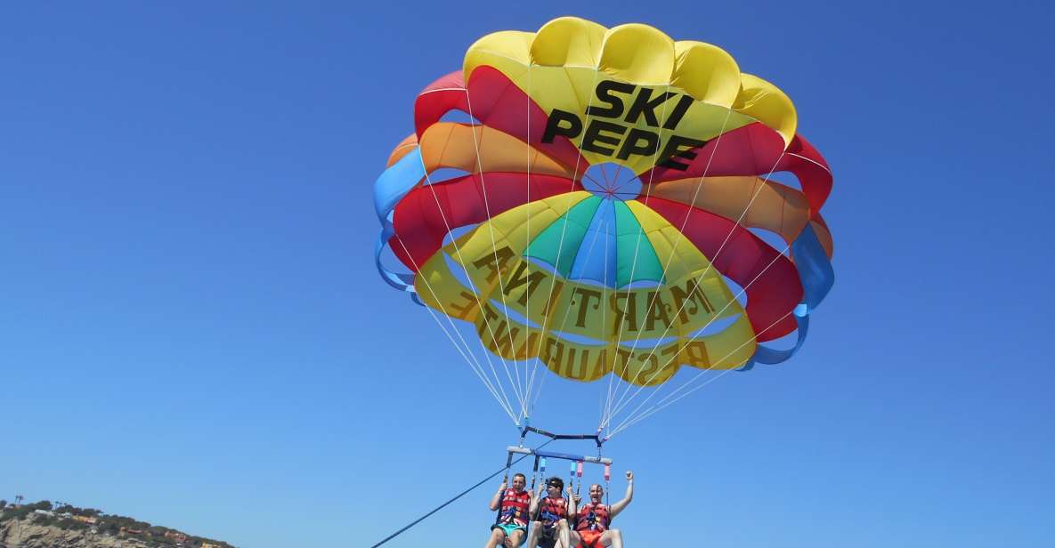 Santa Eulària Des Riu: Parasailing Boat Cruise With Drinks - Meeting Point Details