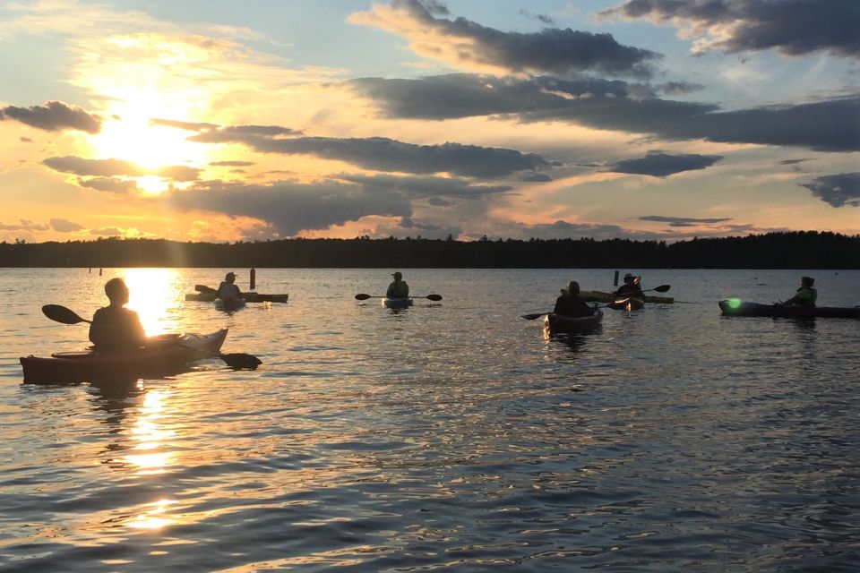 Sebago Lake Guided Sunset Tour by Kayak - Tour Duration and Pricing