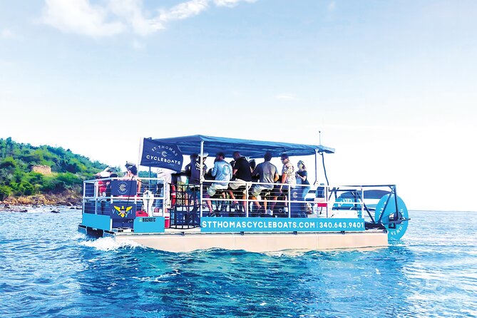 St. Thomas Cycleboats Water Island Trip - Group Size and Accessibility